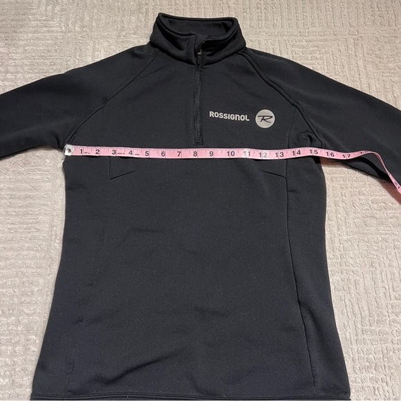 Rossignol Women’s Medium Long Sleeve Quarter Zip Sweater - Picture 6 of 7